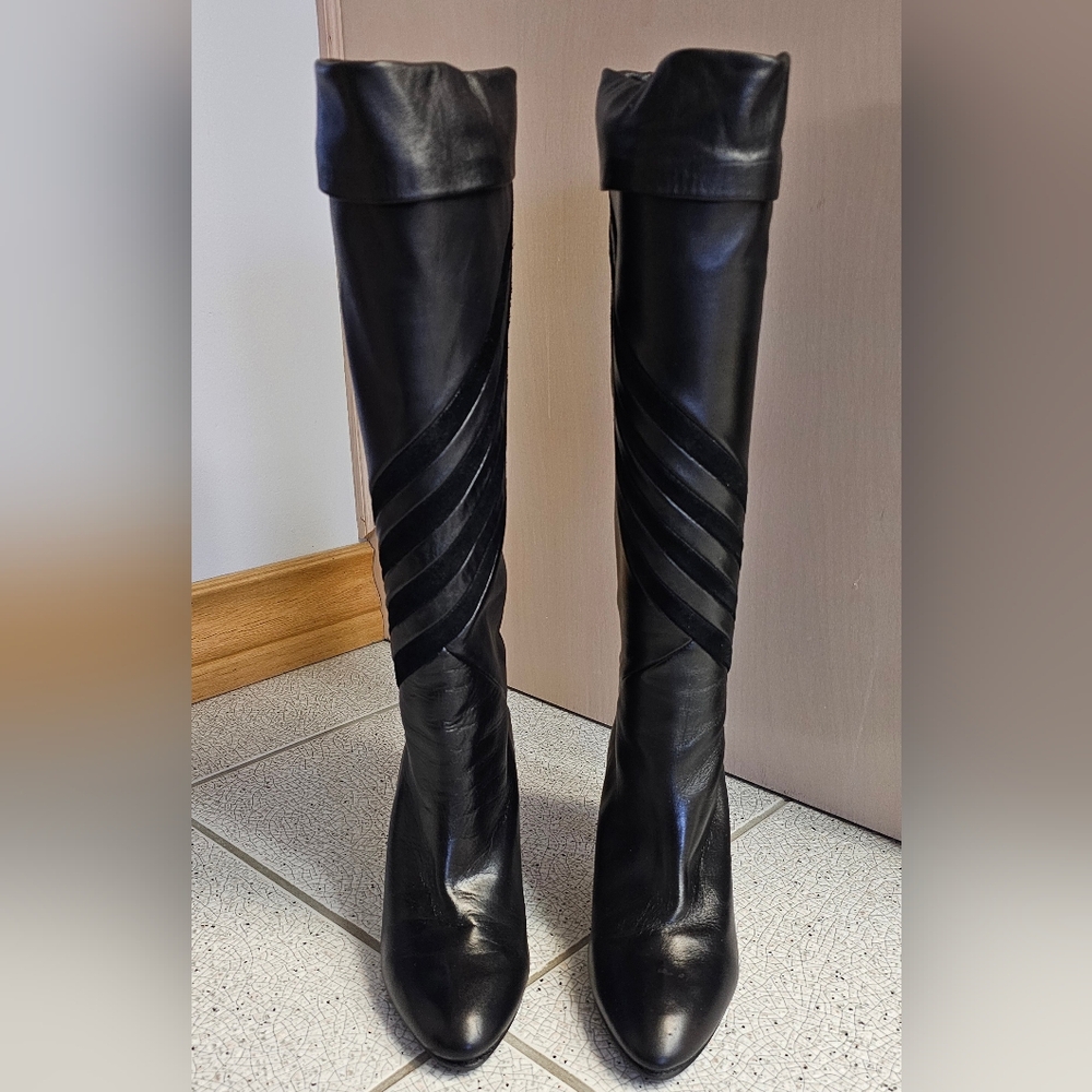 ~Vintage~ BALLY Mint Leather Boots - Picture 4 of 7